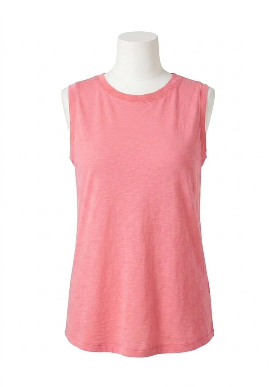 NEW FDJ boat neck camisole in coral